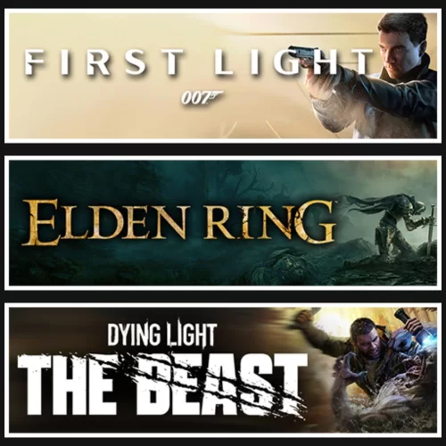 007 First Light +Elden Ring +The Beast